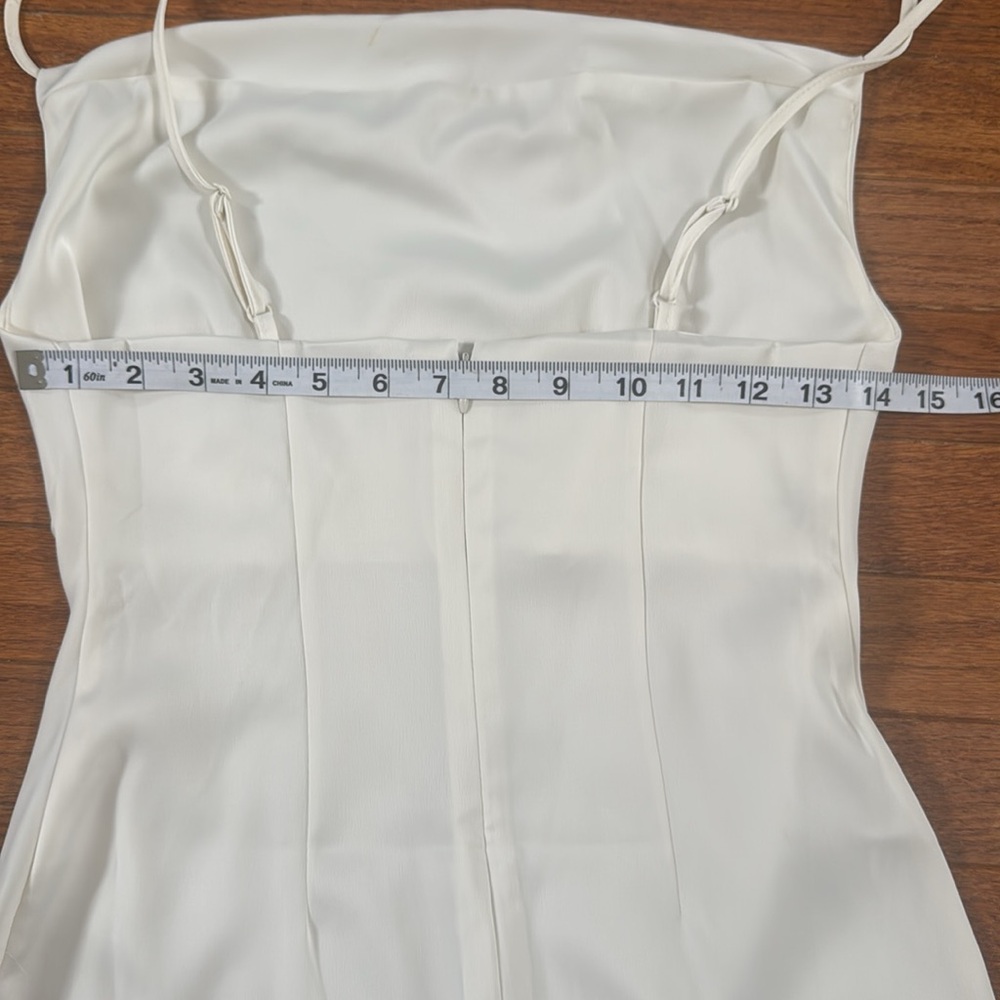 Urban Outfitters Cream Slip Dress Size XS - Picture 6 of 9